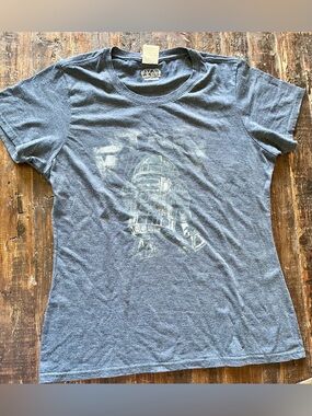 Vintage women’s Star Wars Heather Blue R2-D2 Tee w/ Subtle Image Sz M
